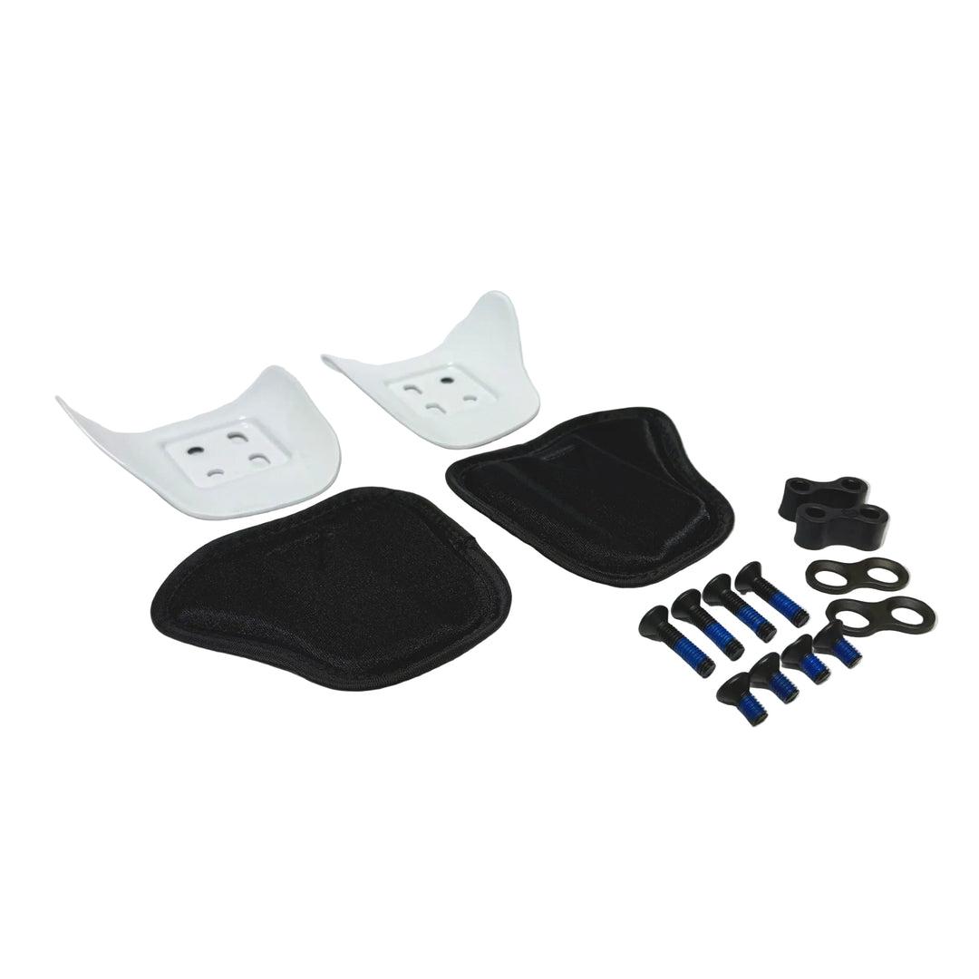 F-25 Carbon Armrest Kit - White