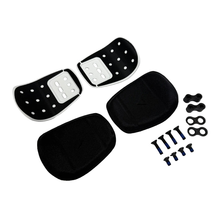 F-35 Carbon Armrest Kit - White