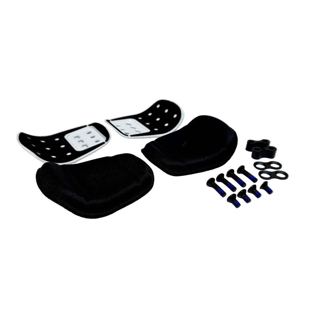 F-35 Carbon Armrest Kit - White