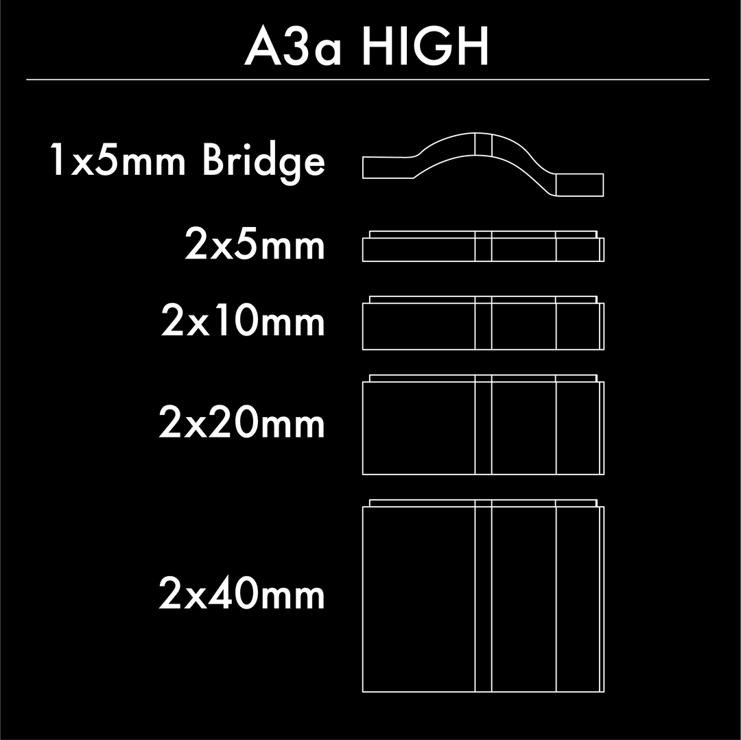 A3A Riser Kit - Aluminum – Profile Design